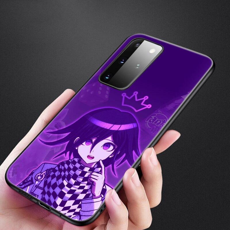

Чехол для телефона Danganronpa Kokichi Ouma для Samsung Galaxy S20 S21 FE S10 Lite Note 20 10 Lite S8 S9 S10E S10 Plus, ультра черный чехол Samsung Note 20