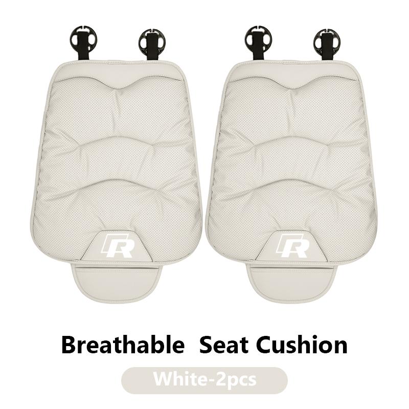 Car Leather Seat Cushion Non Slip Pressure Relief Back Support Pad For Volkswagen VW Passat Golf 4 5 6 Tiguan Polo Scirocco