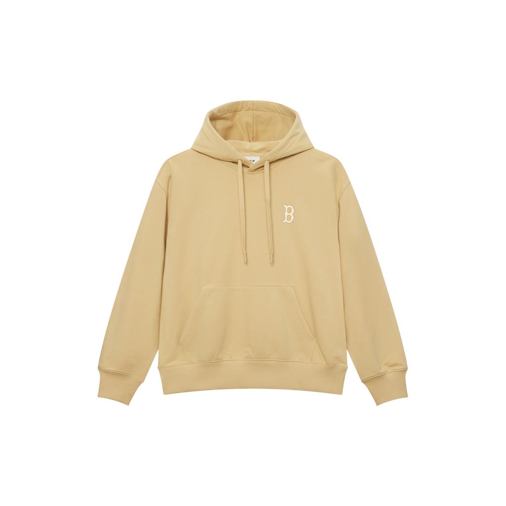 New MLB Boston Red Sox Sweatshirt Unisex Light Beige 3AHDM0251-43BGL