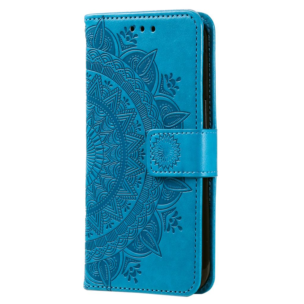 Für Xiaomi Poco C75 4G/Redmi 14R 5G/14C 4G Ständerhülle Geprägtes Totem PU Leder Brieftasche Handyhülle