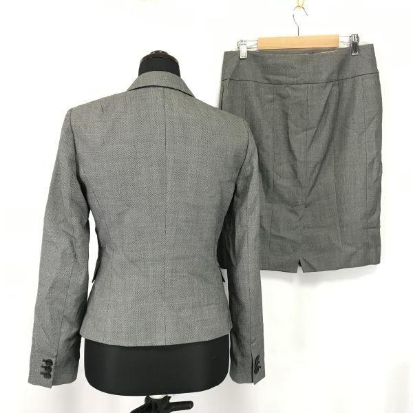 Maďarsko J.Crew Podzim Zima Sukňový Kostým Set Dámský XS Šedý Plně Podšitý(POUŽITÝ)