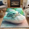 1PC Cute Little Turtle Print Carpet for Living Room Bedroom Bedside Floor Mat Sofa Table Area Rugs Home Decor Luxury Gift