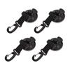 4Pcs Heavy Duty Suction Cups Anchor High Strength Portable Strong Suction Cups with Hooks for