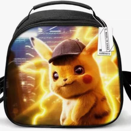 Children'S Crossbody Lunch, One-Shoulder Storage Bag, Primary And Secondary School Students' Portable Thermal Insulation Bag To Map [Formulate]