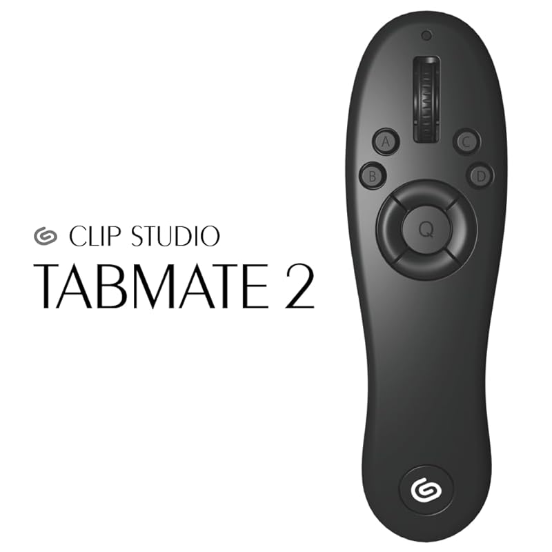 

[iPad/iPhone compatible] CLIP STUDIO TABMATE 2 (Clip Studio Tabmate 2) Wireless One-Handed Input Device. Works with any device, improving work