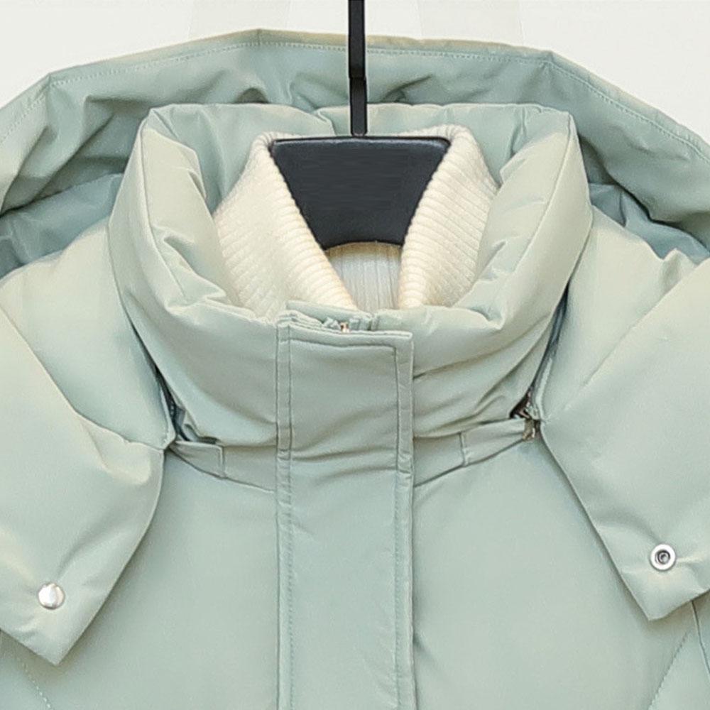 Women's Long Winter Down Coat Jacket Hooded Padded Coat Windbreaker Parkas For Women Outdoor Fashion Clothing