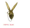 Home Decor Waterproof Bronzed Resin Animal Hanging Sculpture Sunscreen Animal Head Wall Hanging Ornaments Home Decor