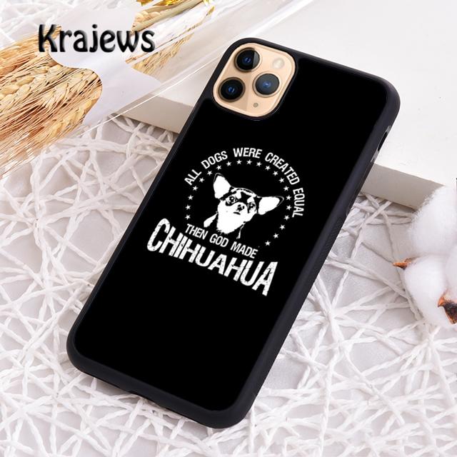 Krajews I Love My Chihuahua Dog Pug Phone Case Cover For iPhone 17 Air 16 14 Plus 12 13 Pro Max
