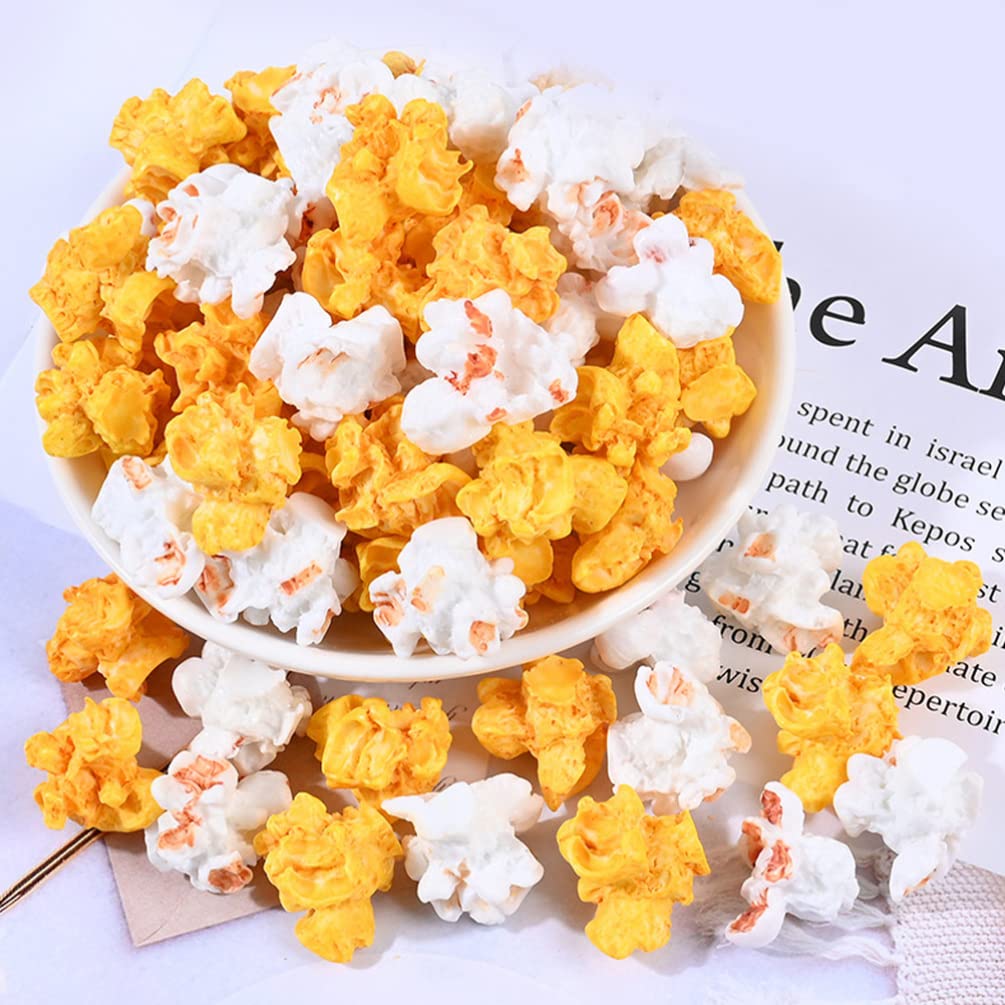 EXCEART Cone Sample, Life-Size, DIY Craft Decoration, Popcorn Decoration, Replica, Display, Interior, Craft Decoration, Exhibition, Model, 100 Pieces