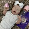 Reborn Baby Doll Girl 40cm Twin Exquisite Painted rebirth Doll Realistic Baby Toy