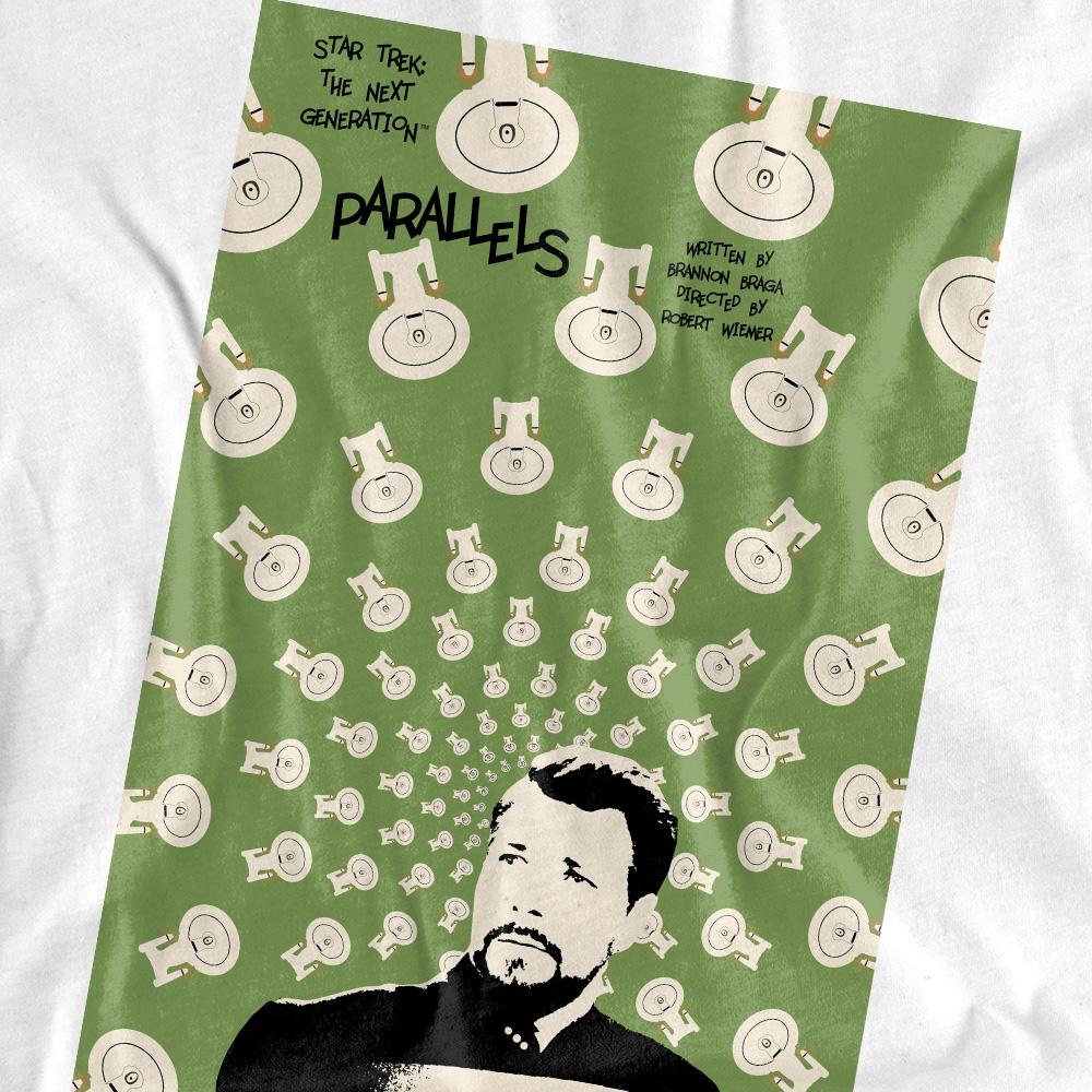 STAR TREK Unisex Adult The Next Generation Season 7 Episode 11 T-Shirt