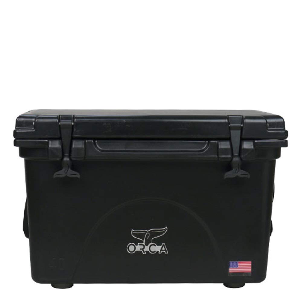 

Холодильник ORCA Orca Coolers 40 Cooler 40QT Чорний Чорний Великий Жорсткий Холодильник 38L Холодне Зберігання Кемпінг На Відкритому Повітрі [Orca] (Чорний) прибл. [Елемент] чорний