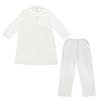 Men's Plus Size Ethnic Round Neck Robe Set - Middle Eastern and Southeast Asian Style