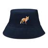 Lifelike Fox Print Bucket Hat , Animal Fisherman Hat Beach Unisex Summer Beach Cap