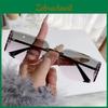 Unisex Frameless Curved Sunglasses With Uv400 Protection For Travel And Outdoor Activities