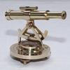12,7 cm Messing-Alidade Dekorationsteleskop mit Basiskompass