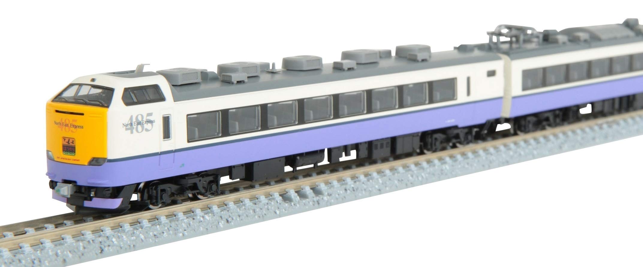 

TOMIX N Gauge 485 3000 Series Express Basic Set of 4 Model Train Train, Cars, 98349,