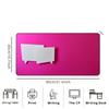 Vibrant Magenta Extended mouse pad Solid Bold Color, Smooth Surface Stylish Functional Accessory for Office & Gaming Workspaces
