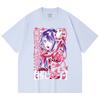230 Gsm 100% Cotton Oshi No Ko V2 Print Unisex Heavy Cotton T Shirt