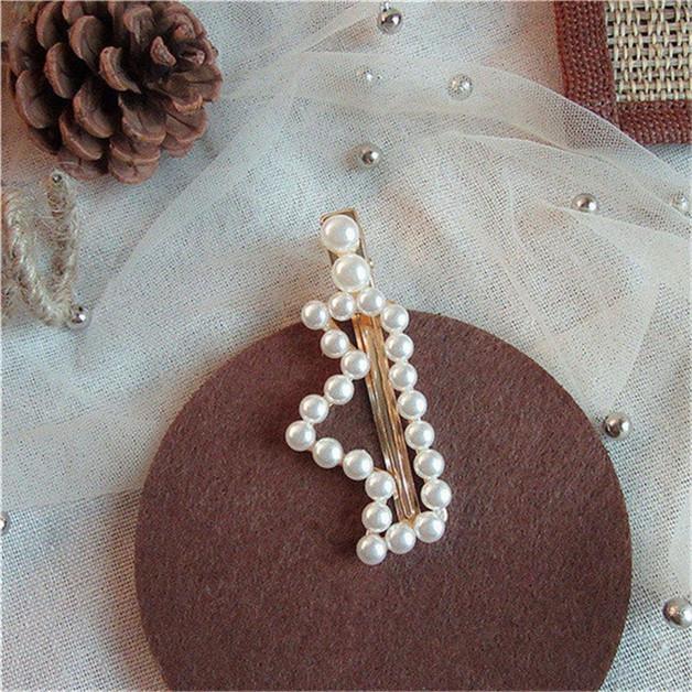 Korea Fashion Pearl Duckbill Clip Hairpin Women Girls Hair Clip Accessories Hair Clamp Claw Barrette Ornaments Hairgrip Headwear