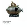 Fish Tank Fish Hiding House Resin Submarine Decoration Ornaments Landscape Submarine Breeding Tank Aquarium Supplies