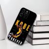 Basketball K-Kobe B-Bryant 8 24 Handyhülle Für iPhone 17,16,15,14,13,12,11 Plus,Pro Max,XS,Weiche Schwarze Hülle