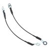 Truck Tailgate Cables Set High Tensile Strength Truck Tailgate Lift Support Cables F37Z9943052A Easy Installs for Car