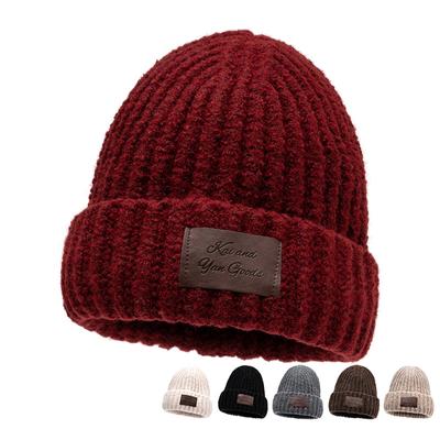 Wool Hat Women's Autumn Winter Warm Ear Protection Knitted Hat
