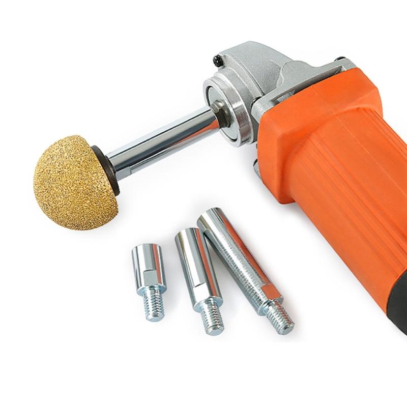 Angles Grinders Extension Connecting Rod 3/8" Thread Hole 40mm/60mm/80mm/140mm Extension Shafts Rotary Extension Shafts