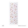 Towel Museum Tenugui Towel, 100% Cotton, Approx. 34x90cm, Moomin Treasure Island, Gray. Thin, easy to wring and quick-drying, perfect for baths and