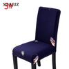 1 PC Party Chair Slipcover Elastic Floral Printing Chair Covers Spandex Stretch Dining Room Siamese