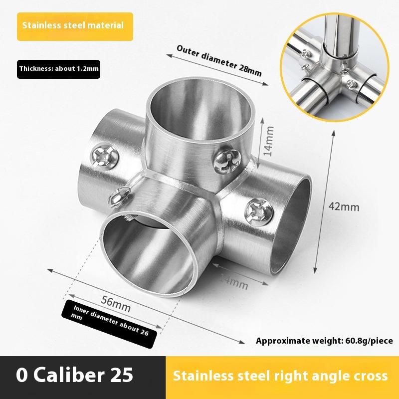 1 kus Oceánová jachta Dok Markýza Trubkové příslušenství Nerezová trubka Potrubní konektor Lodní madlo Zábradlí Kování T-kus Koleno