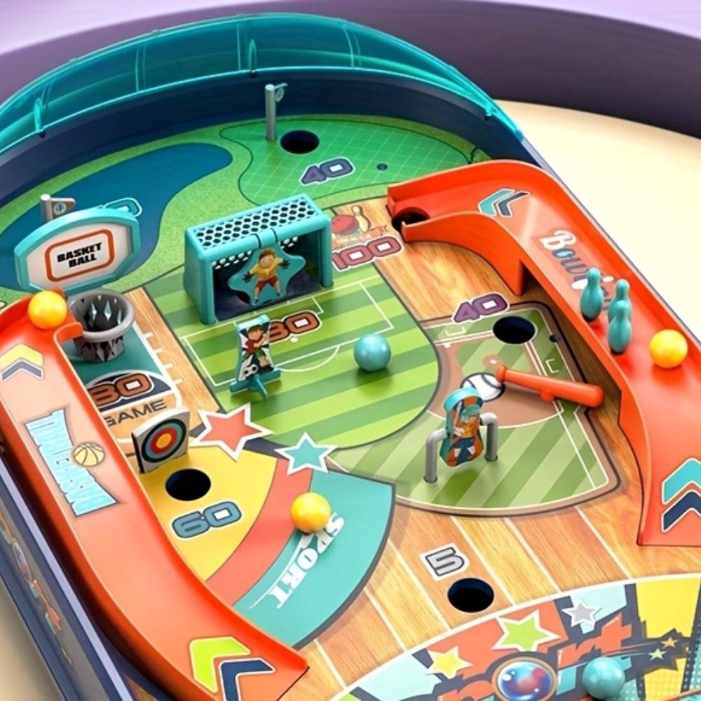 Vícehry Pohybová Kuličková Stolní Hra, Barevná, Upoutávající Pozornost Mladých, Soutěž Proti Více Lidem o Vyšší Počet Bodů