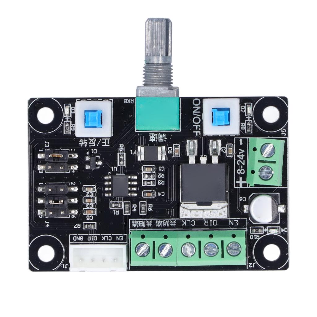 Modul krokového motoru, jednoduchý a spolehlivý PWM pulzní generátor signálu, DC 24V 12V