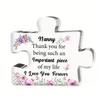 2D Flat Acrylic Nanny Puzzle Decoration, Indoor and Outdoor Decoration - No Battery/electricity Required, Free Day Decoration, Shop Decoration, Durab