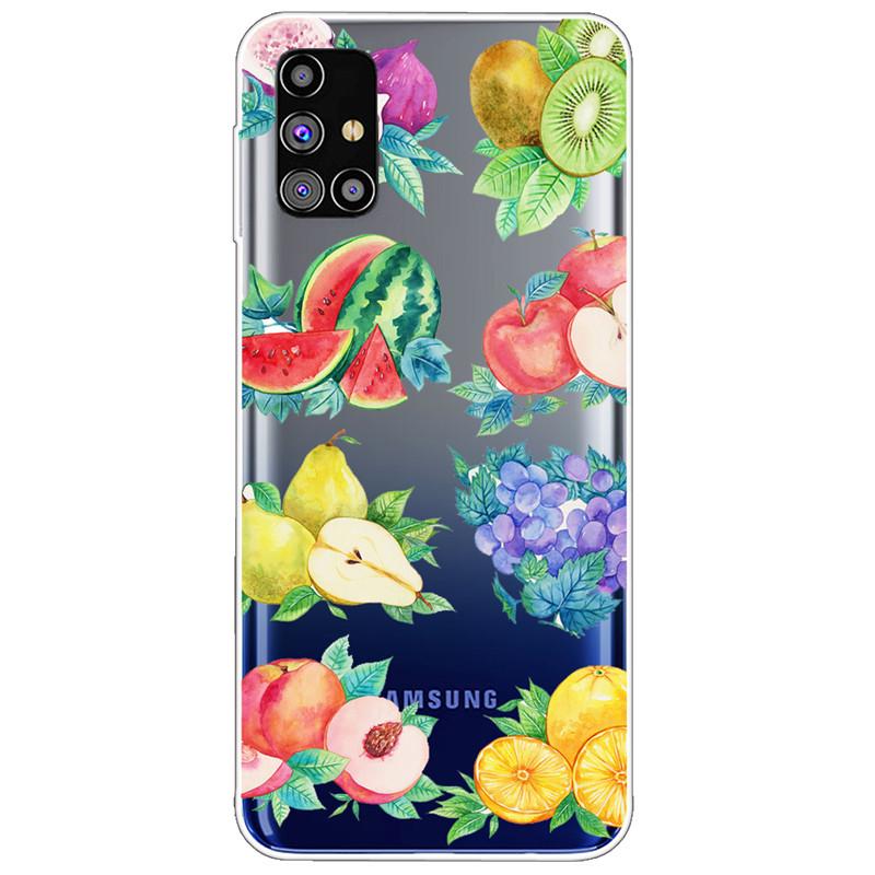 Clear Soft Cover for Samsung A31 A41 A51 A71 Case TPU Transparent Lovely Fashion Cases for Galaxy A71 Silicone Bumper Cat