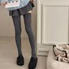 Youjiaxiu Lazy Feeling Piled Up Thin Mulberry Silk Wool Thigh Socks Style Solid Color Knee Socks