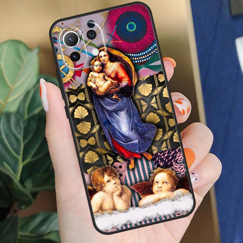 Renaissance art Painting Case For Xiaomi 15 14 Ultra 13T 14T 15T Pro 17 Pro Max POCO F8 F7 F5 F6 X5 X6 X7 Pro Coque
