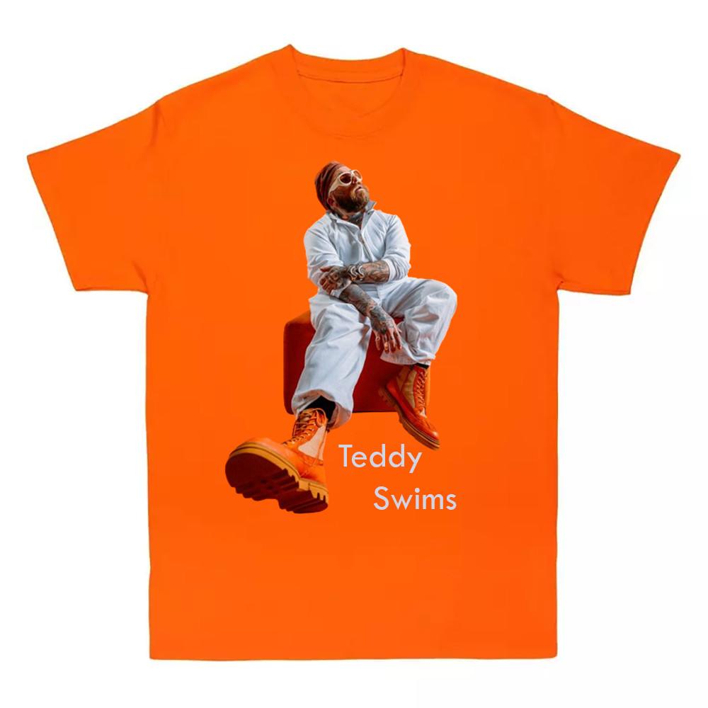 Teddy Swims Music For Lovers Orange Unisex T-Shirt XL