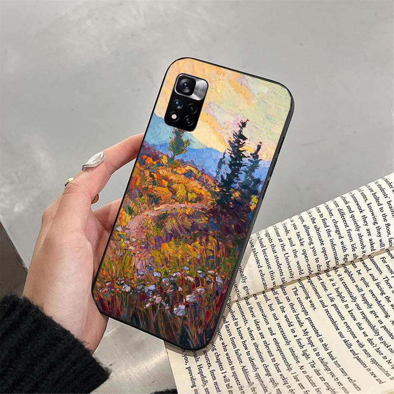 Van Gogh Sternennacht Handyhülle für Xiaomi Redmi note 13 12 11 10 Pro 12S 11S 10S Redmi 10 13C 9C Funda