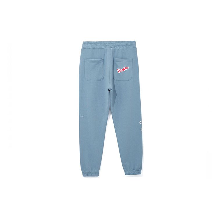 New Era SS22 Letter Print Sweatpants Unisex Pants Ice-Blue 13038780