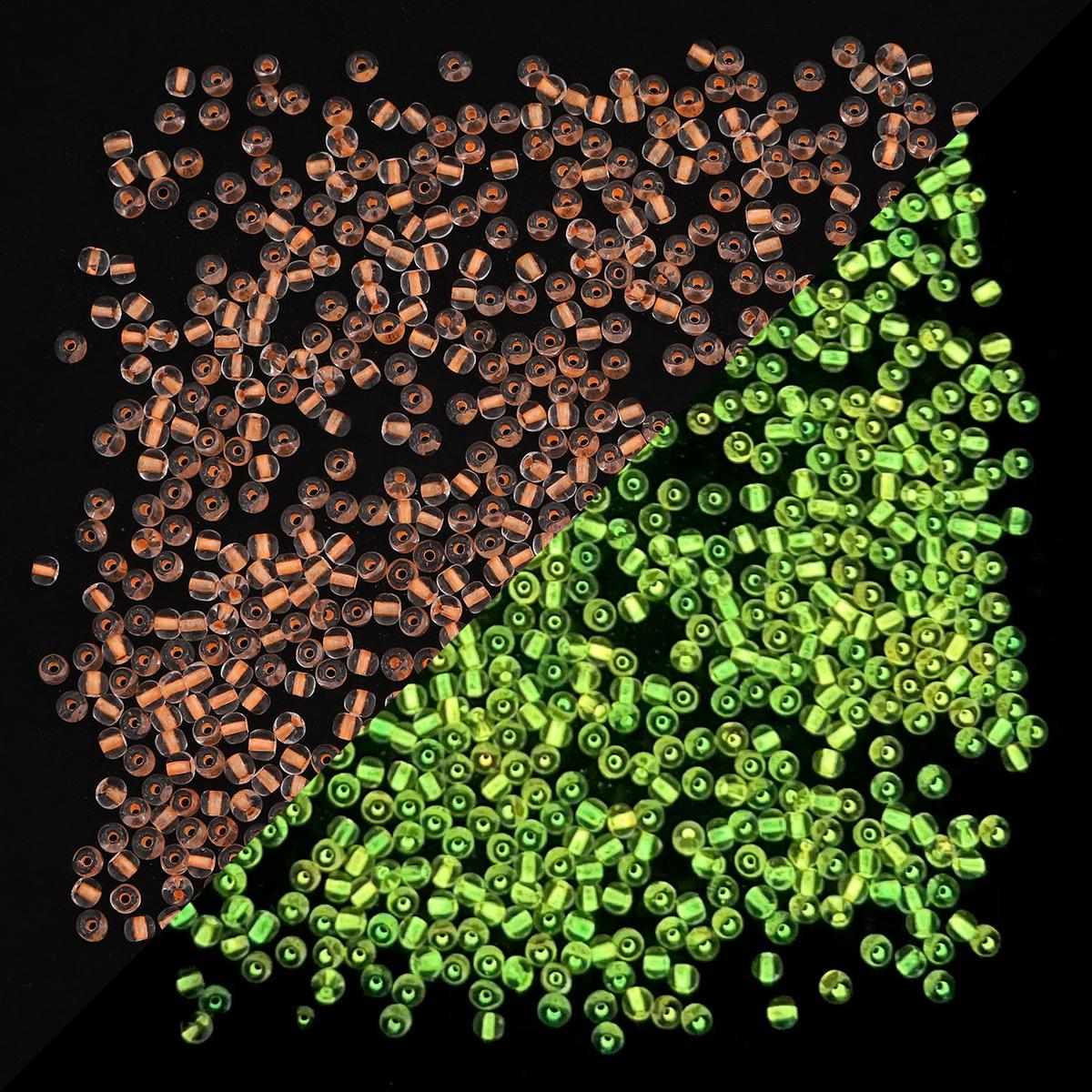 

150/220/660 шт. Высококачественные крашеные бусины-семена с люминесцентным эффектом, макаруны, матовые полированные стеклянные бусины для изготовления браслетов, ожерелий, аксессуаров для DIY-бижутерии 2mm 660pcs оранжевый