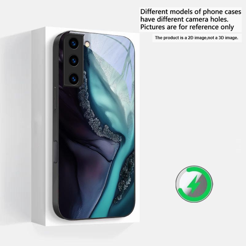 

Bark texture texture Suitable For Samsung Galaxy S25 Ultra S20 FE S21 S22+ S23 Plus S24 S26 Edge magnetism Glass Phone Casee Galaxy S25 Ultra