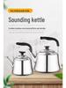 Stainless Steel Whistling Kettle for Induction & Gas Stoves - Large Capacity