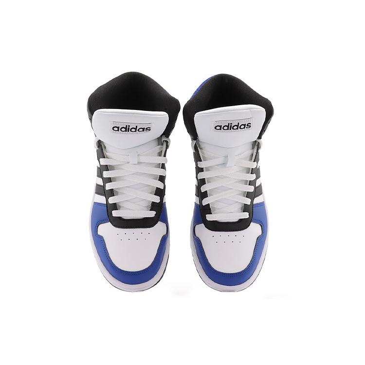 Adidas Hoops 2.0 Mid 'White Blue Black' G55053