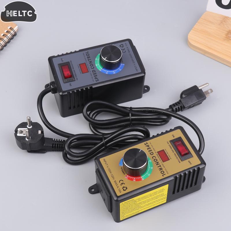 1PCS 220V/110V 4000W Fan Speed Controller 10A Overload Protection Angle Grinder Governor Hand Electric Drill Speed Regulation