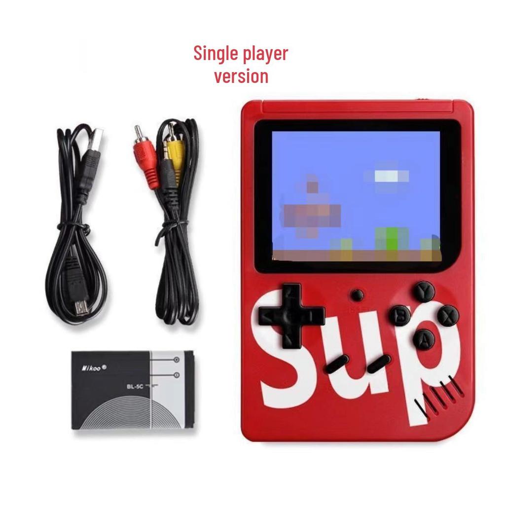 Klassische Retro-Handheld-Spielekonsole: 400-in-1 mit Einzel- und Doppelspielermodi