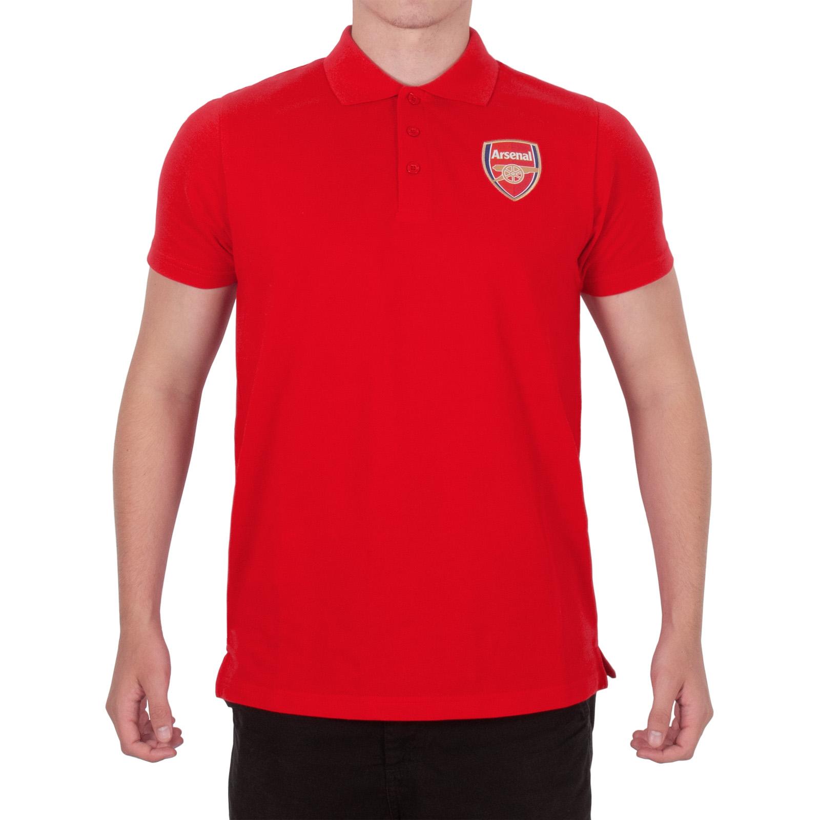 Arsenal FC Heren Poloshirt S red