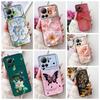 Für Infinix Note 12 VIP Hülle X672 Cover Neue Stilvolle Blume Schmetterling Weiche Silikon Handyhülle Für Infinix Note 12i X6819 Bumper