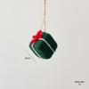 Christmas Festival Snowflake Pendant: Felt Gingerbread Cartoon Ornament